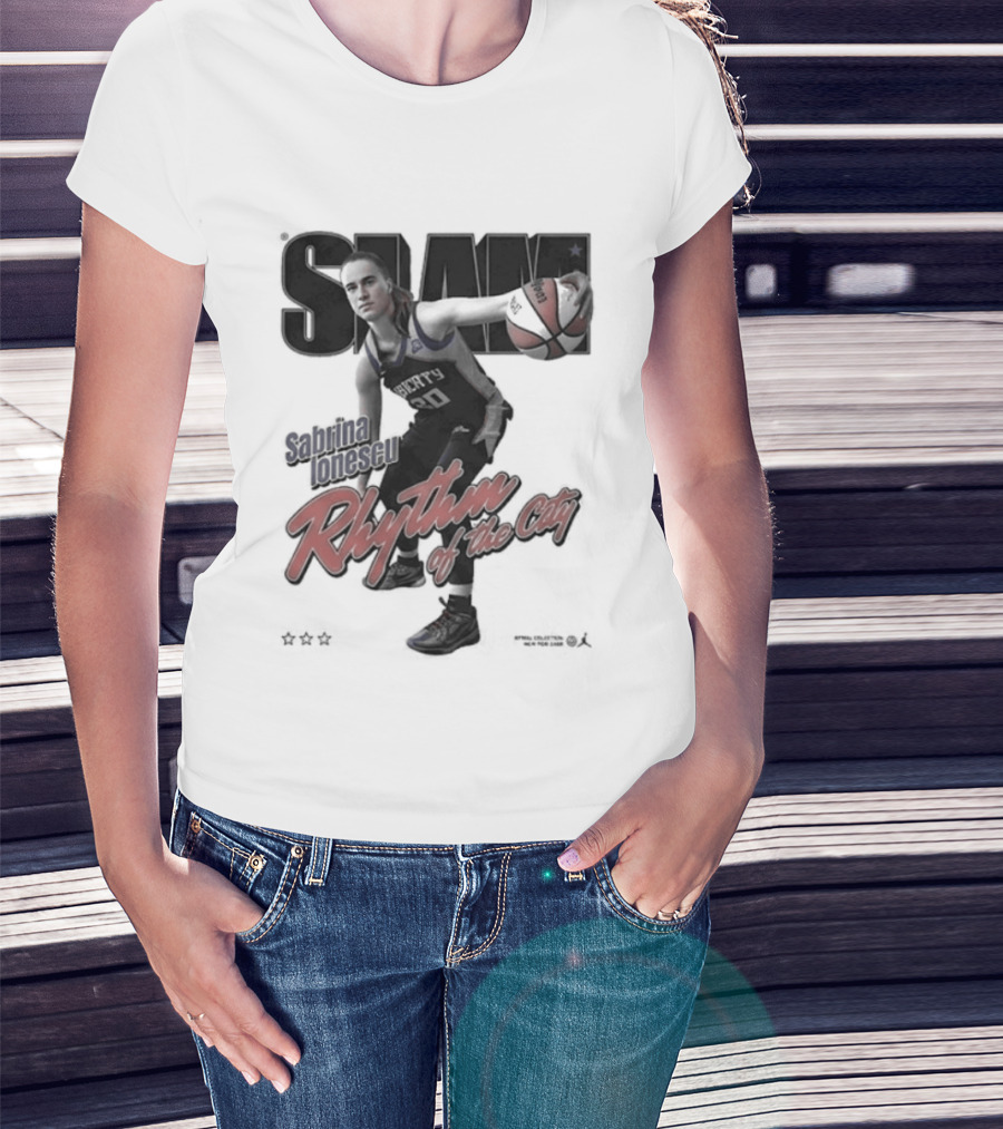 SLAM Sabrina Ionescu Rhythm Of The City T-Shirt