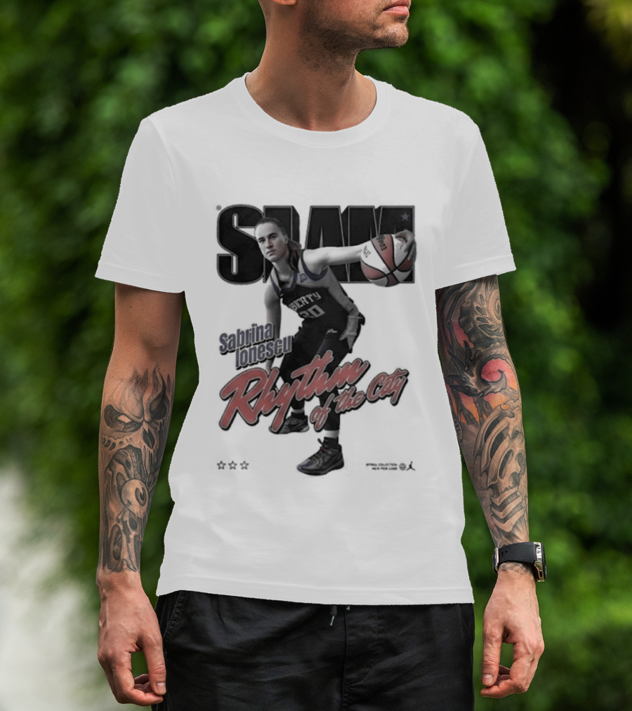 SLAM Sabrina Ionescu Rhythm Of The City T-Shirt