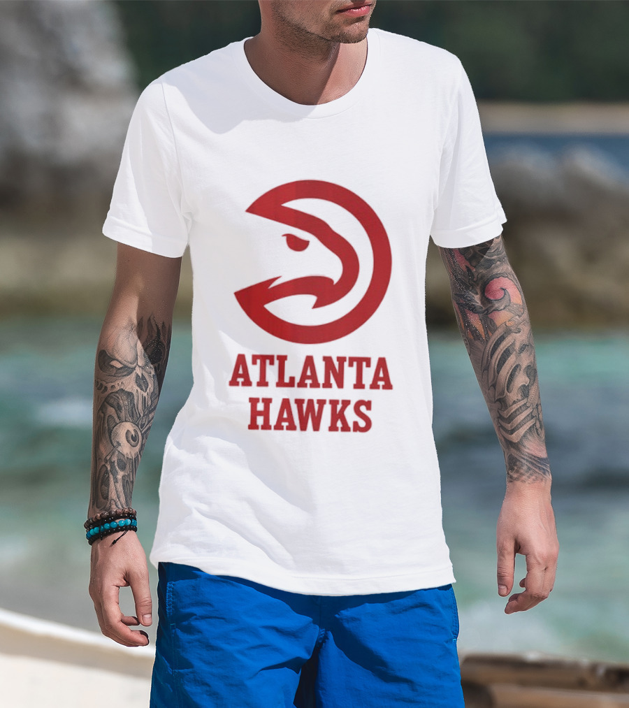Atlanta Hawks Big O 2026 Basketball Camp Two Sided T-Shirt