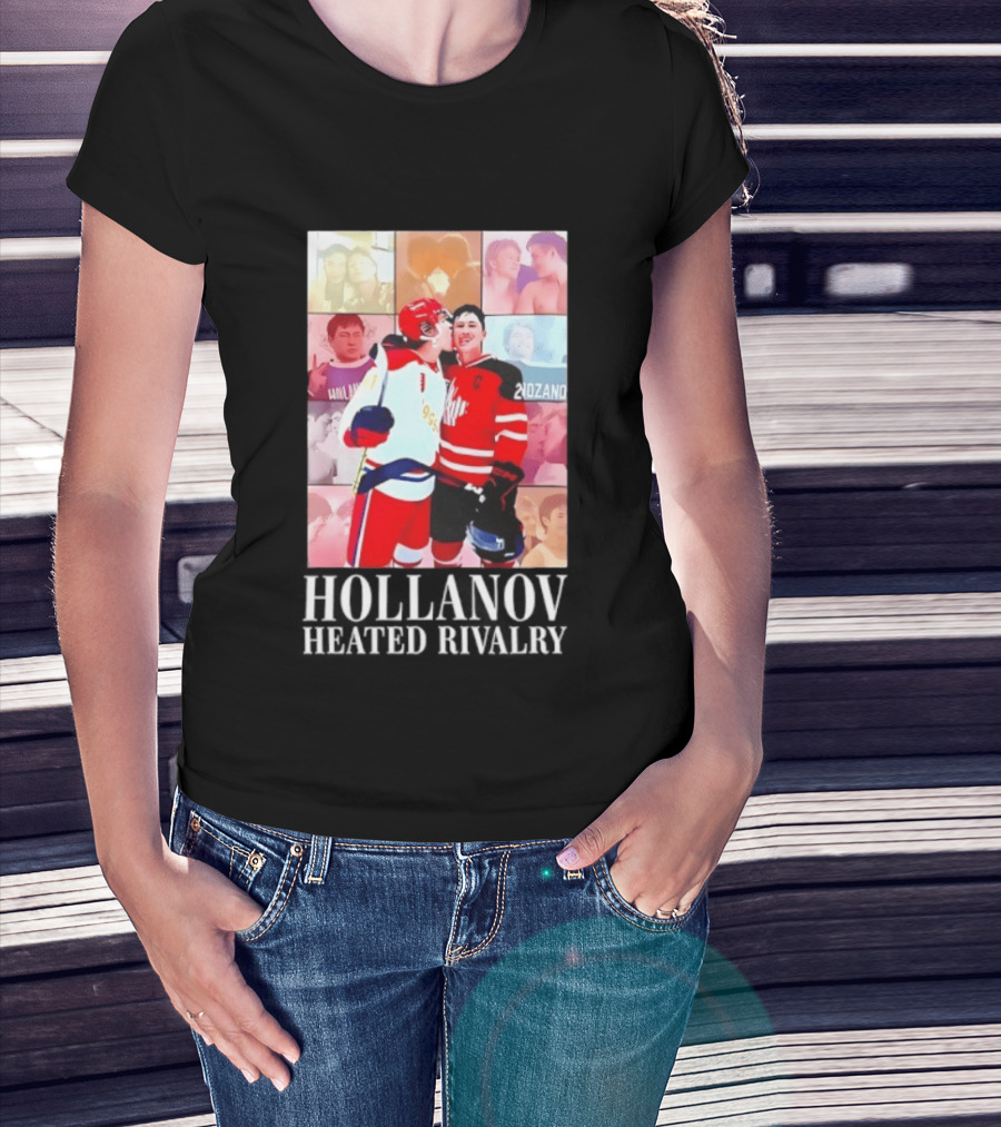 Hollanov Heated Rivalry Hockey Romance 90210ando Walliam 993 T-Shirt