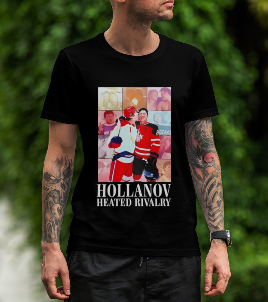 Hollanov Heated Rivalry Hockey Romance 90210ando Walliam 993 T-Shirt