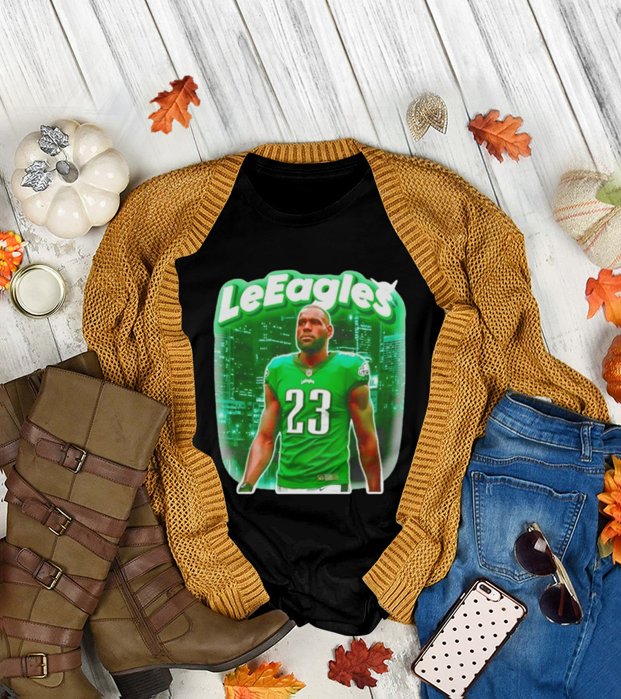 LeBron James LeEagles Philadelphia Eagles 23 Jersey T-Shirt