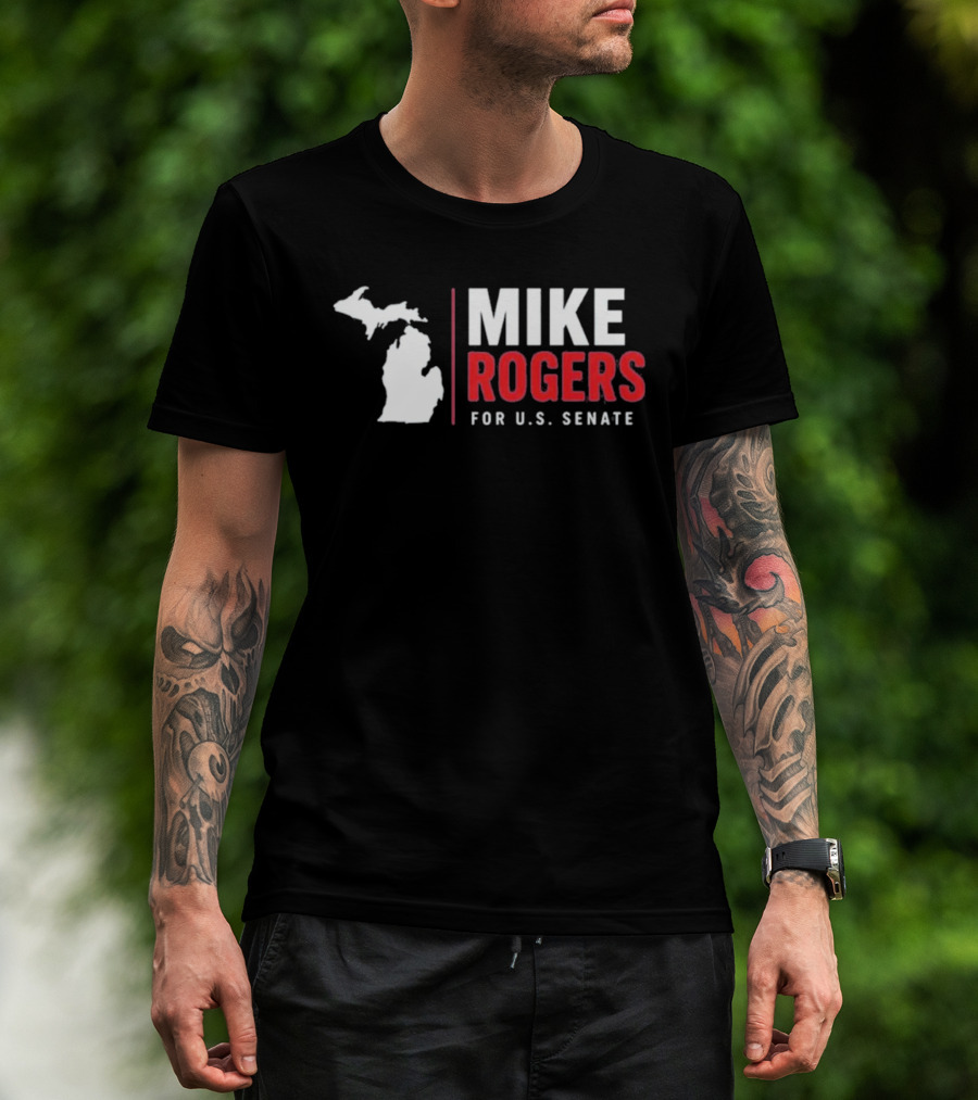 Mike Rogers For U.S. Senate Michigan Campaign T-Shirt