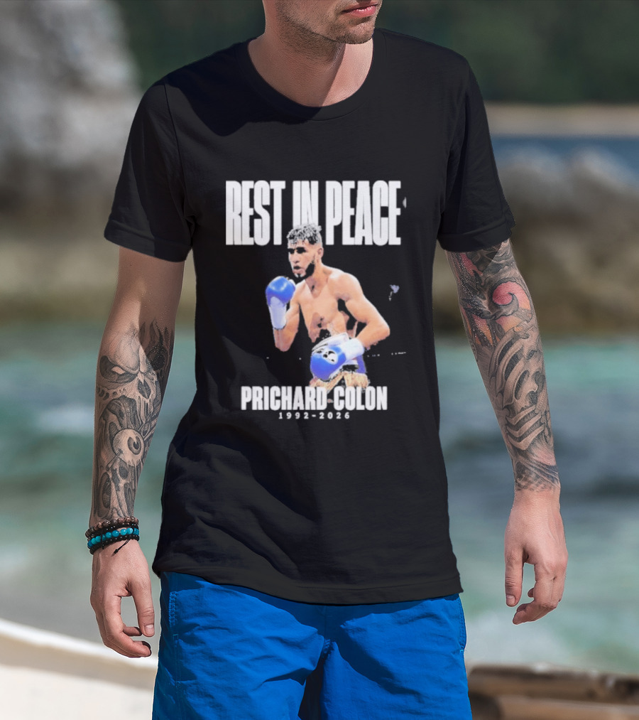 Rest In Peace Prichard Colon 1992 2026 Boxing Gloves T-Shirt