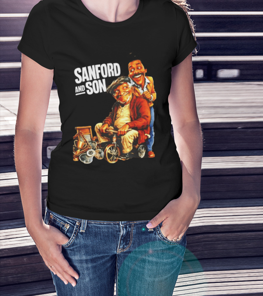 Sanford And Son Redd Foxx 70s Sitcom Classic Comedy T-Shirt