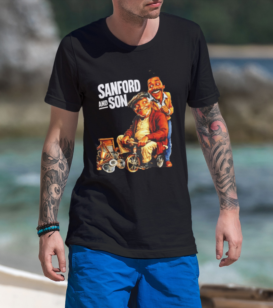 Sanford And Son Redd Foxx 70s Sitcom Classic Comedy T-Shirt