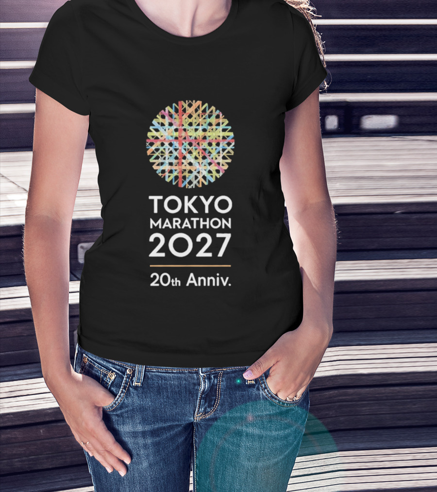 Tokyo Marathon 2027 20th Anniversary Celebration T-Shirt
