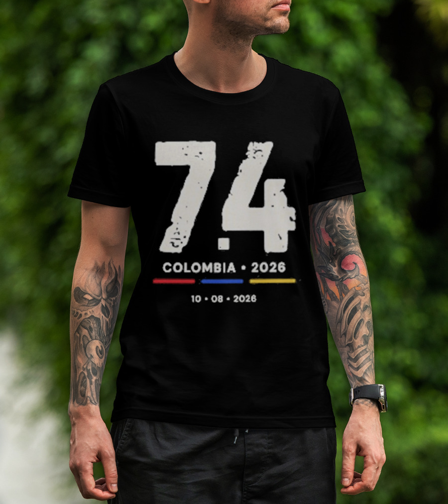 74 Colombia 2026 10 03 2026 T-Shirt