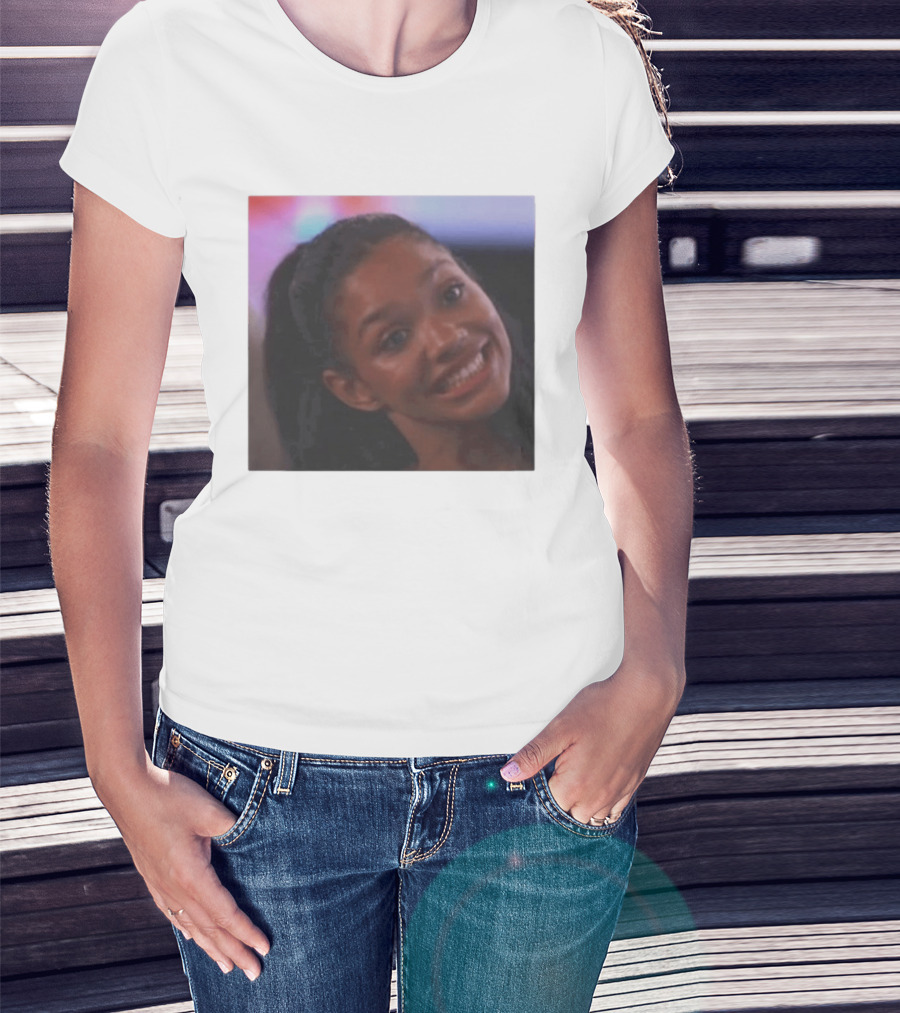 Melanie Moreno Meme Smiling Gone Mad T-Shirt