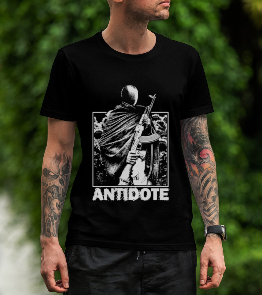 Antidote AK 47 Sunflower Streetwear T-Shirt