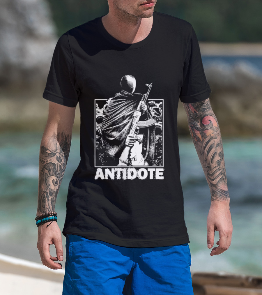 Antidote AK 47 Sunflower Streetwear T-Shirt