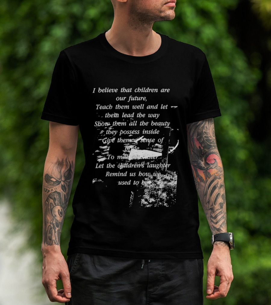 BTS Namjoon Arlington Day 1 Whitney Houston The Greatest Love Of All Lyrics Inspirational Quotes T-Shirt
