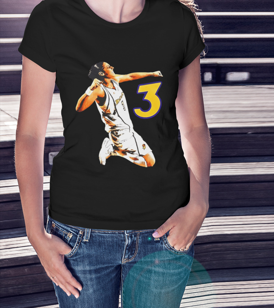 Diana Taurasi 3 Phoenix Mercury Basketball Legend Iconic Celebration T-Shirt