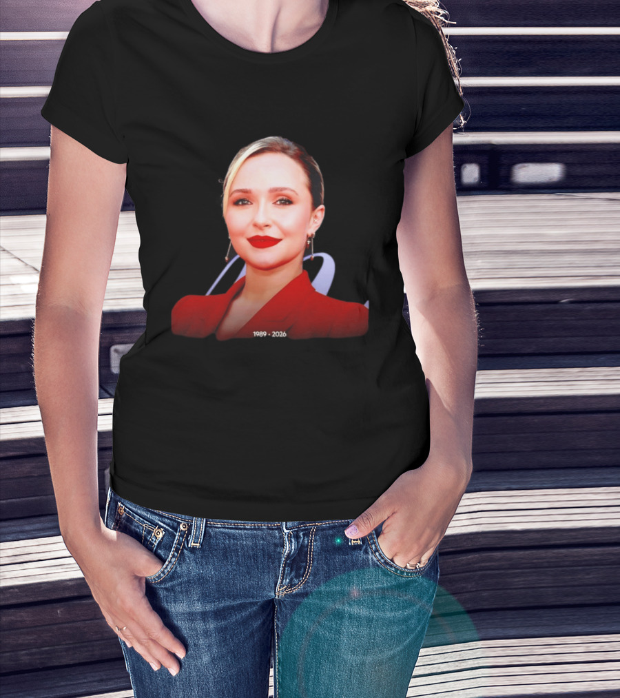In Memory Of Hayden Panettiere 1989 2026 T-Shirt