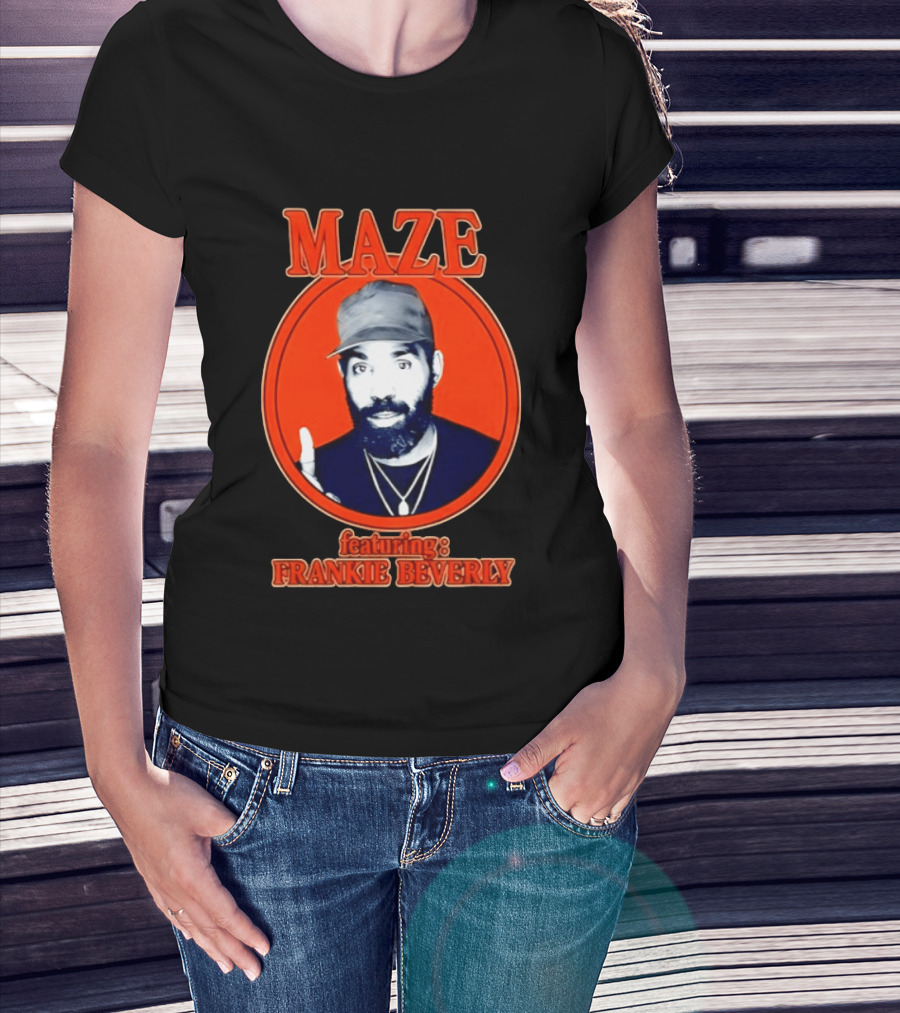 Maze Featuring Frankie Beverly Iconic Soul R&B T-Shirt