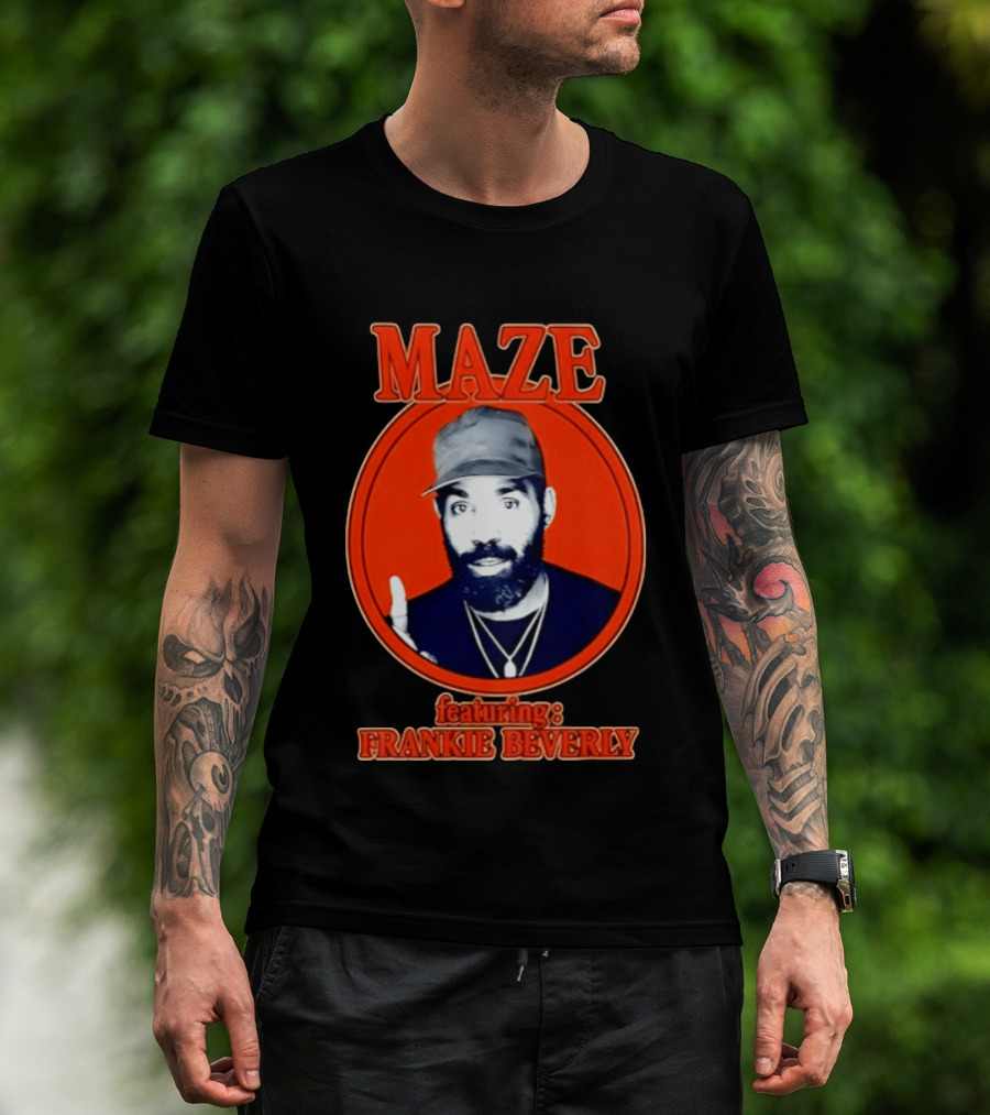 Maze Featuring Frankie Beverly Iconic Soul R&B T-Shirt
