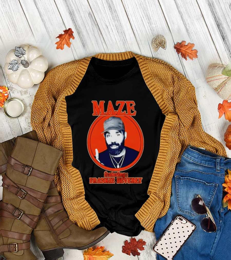 Maze Featuring Frankie Beverly Iconic Soul R&B T-Shirt