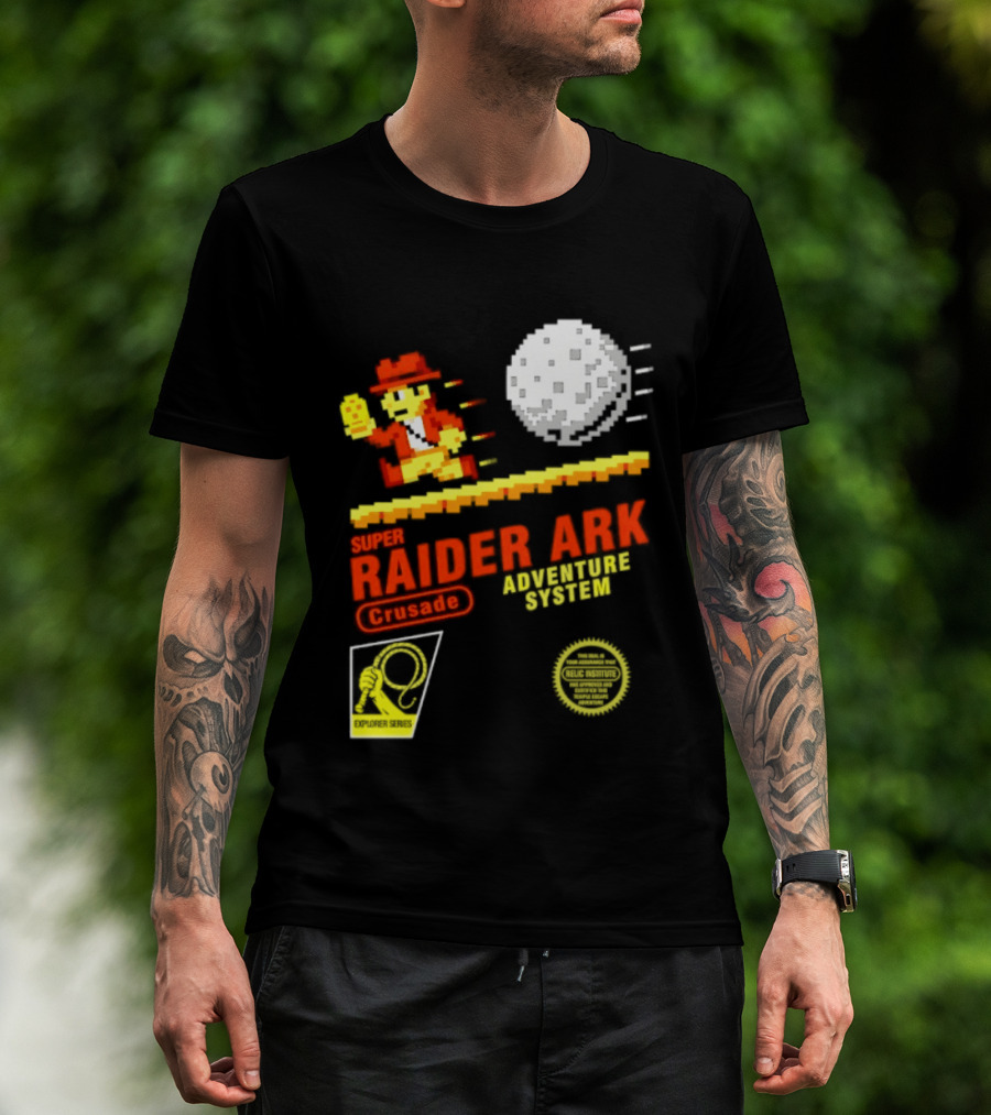 Super Raider Ark Adventure System Crusade Explore Series T-Shirt