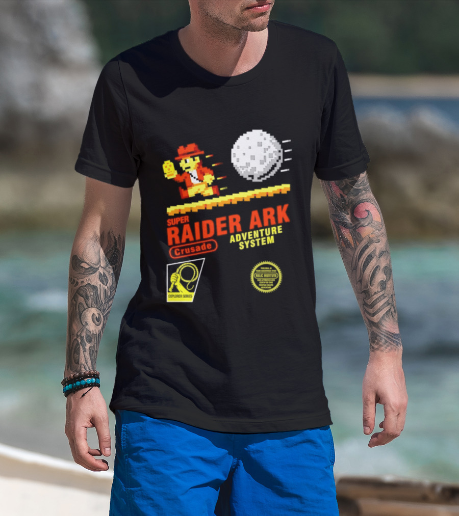 Super Raider Ark Adventure System Crusade Explore Series T-Shirt