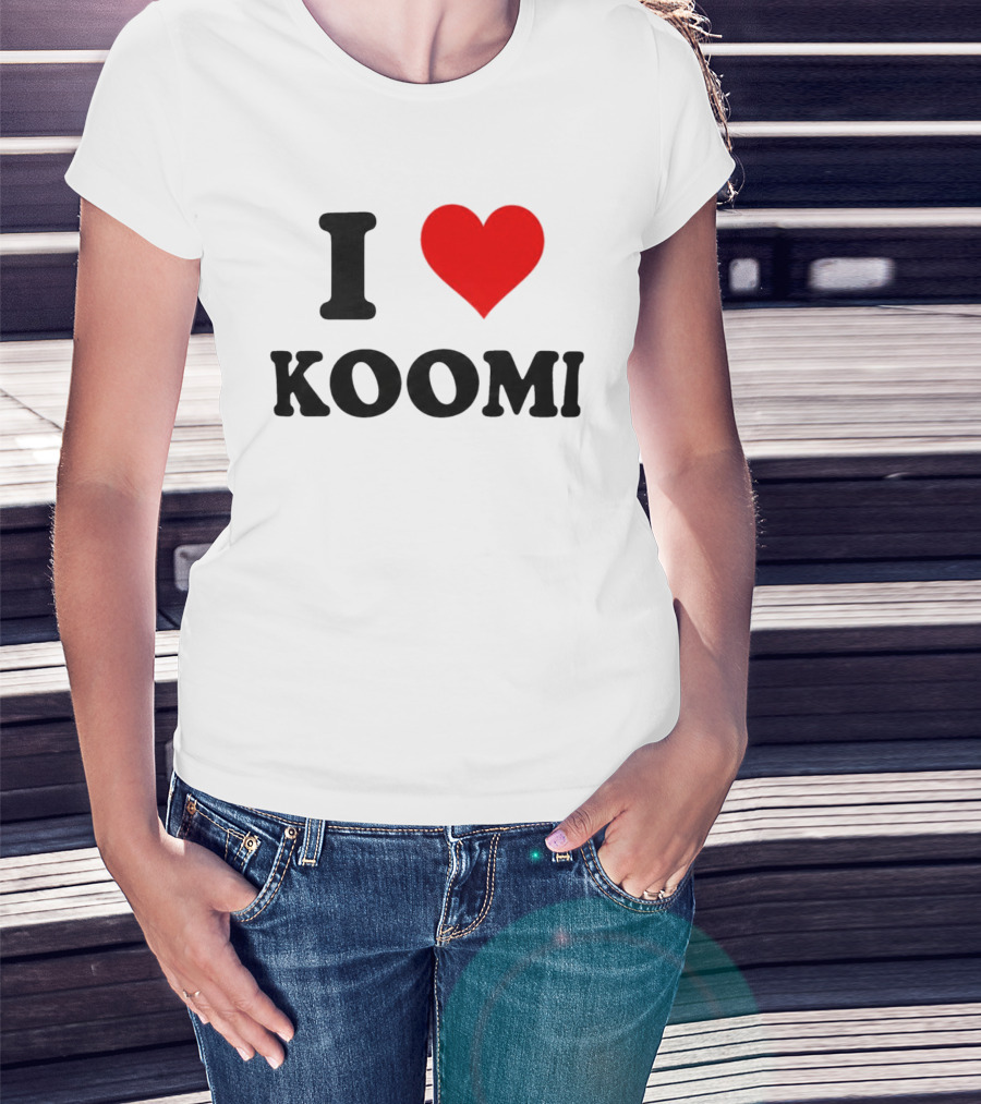 I Heart Koomi Bold Love T-Shirt