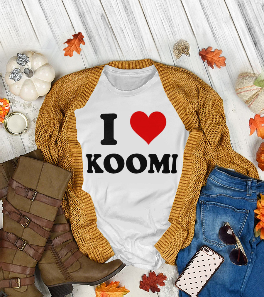 I Heart Koomi Bold Love T-Shirt