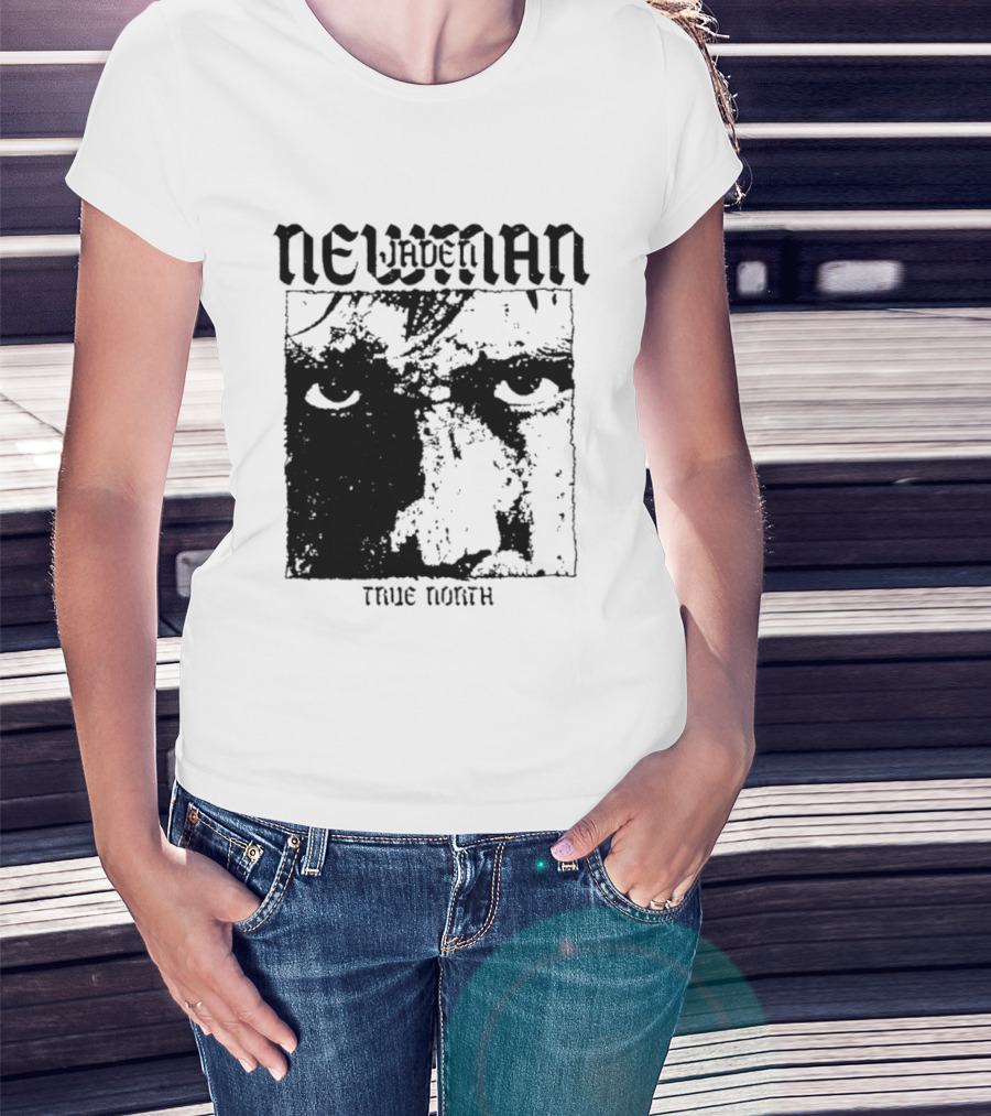 Newman Jaden True North Alternative Rock Band Face T-Shirt