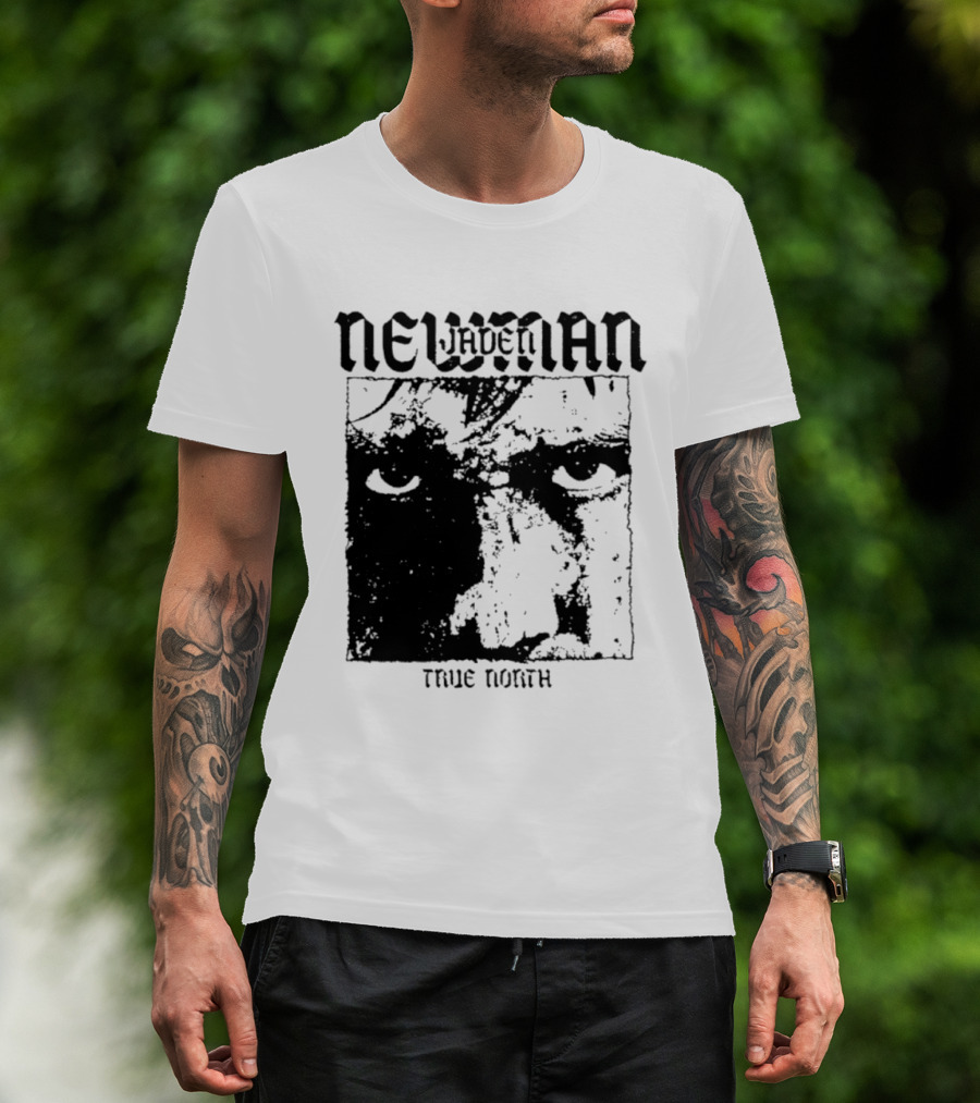 Newman Jaden True North Alternative Rock Band Face T-Shirt