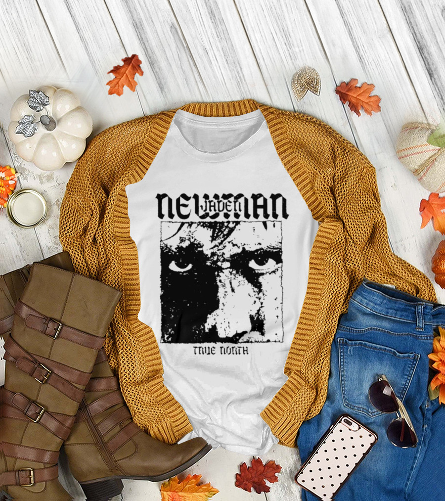 Newman Jaden True North Alternative Rock Band Face T-Shirt