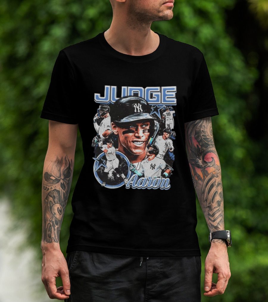 Aaron Judge New York Yankees Baseball Star Player Highlights 2026 T-Shirt