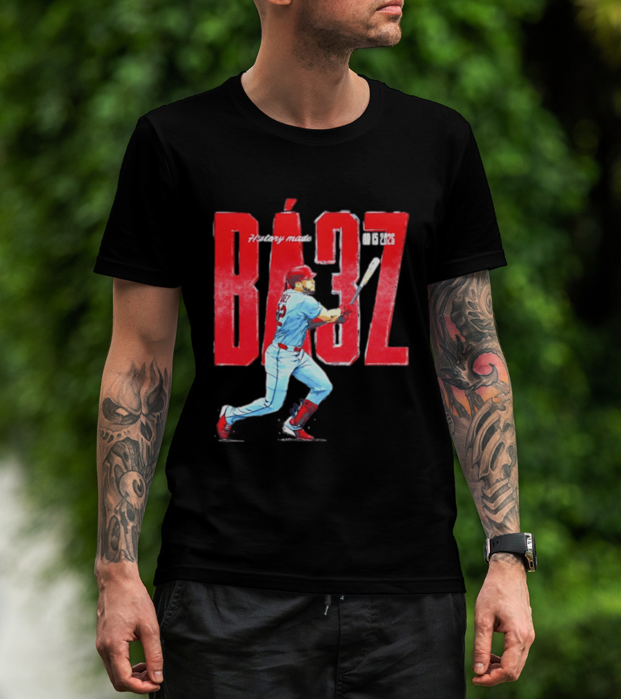 St. Louis Cardinals Joshua Baez History Made 2026 MLB Debut T-Shirt