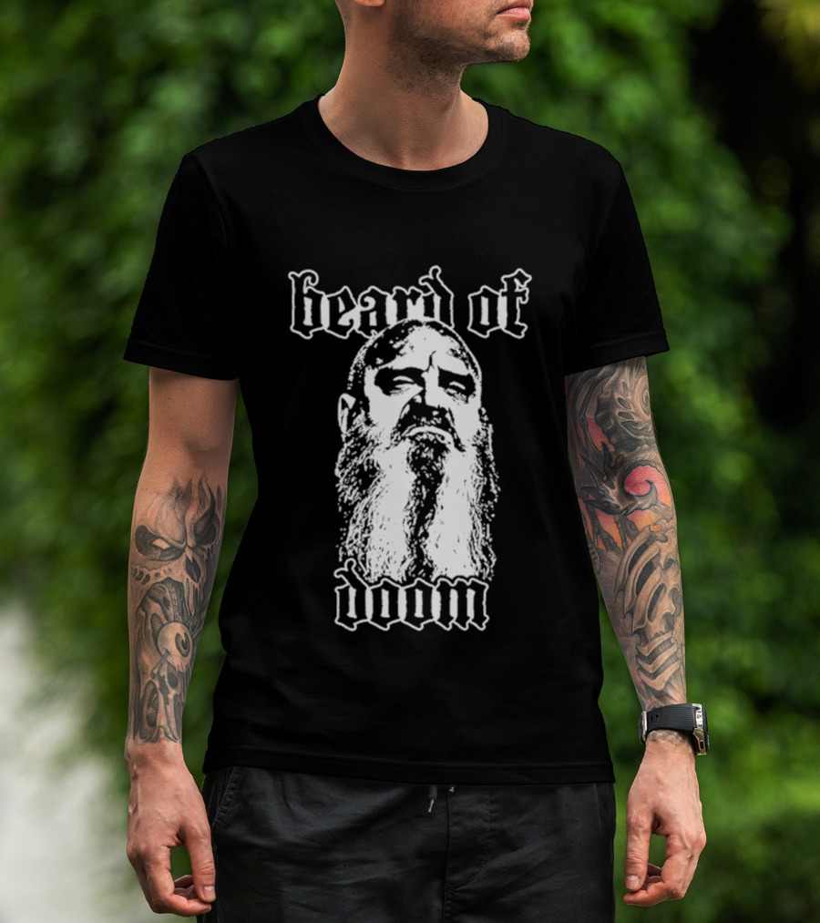 Crowbar Kirk Windstein Beard Of Doom Heavy Metal T-Shirt