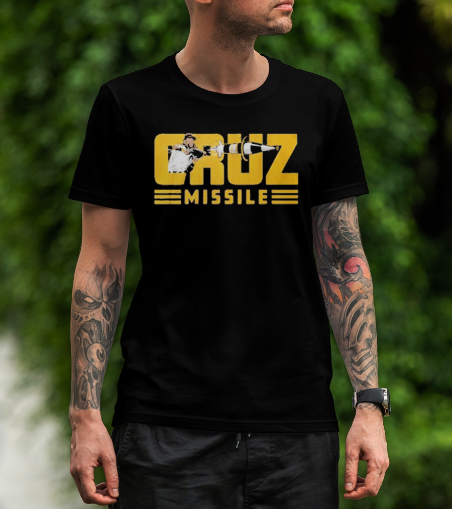 Cruz Missile Oneil Cruz Pittsburgh Pirates Throwing Arm Baseball фю� T-Shirt