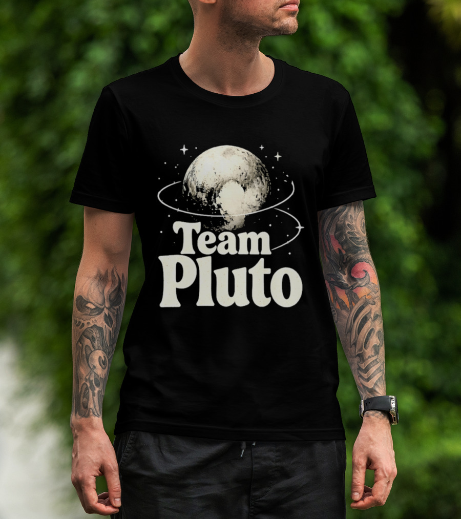 Team Pluto Planet Outer Space T-Shirt