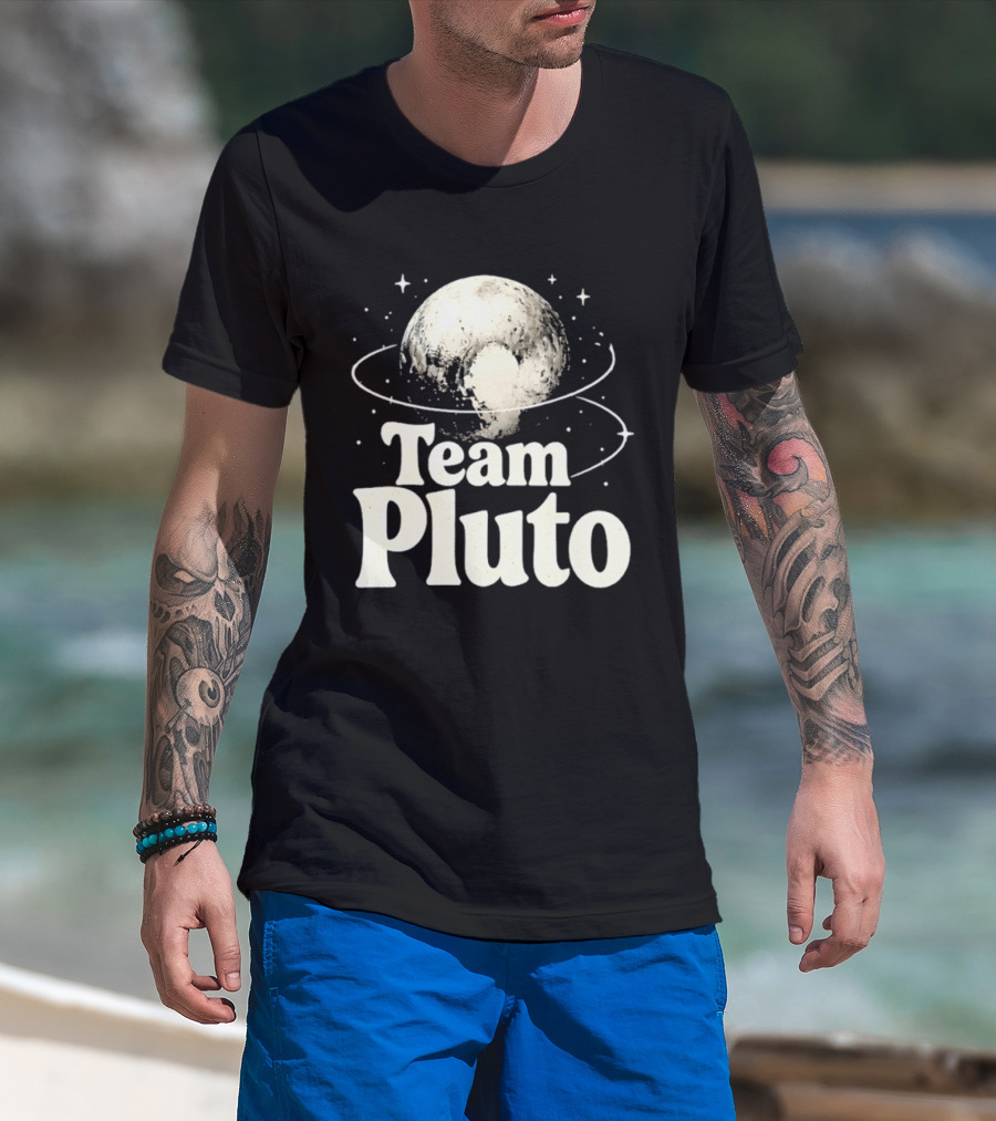 Team Pluto Planet Outer Space T-Shirt