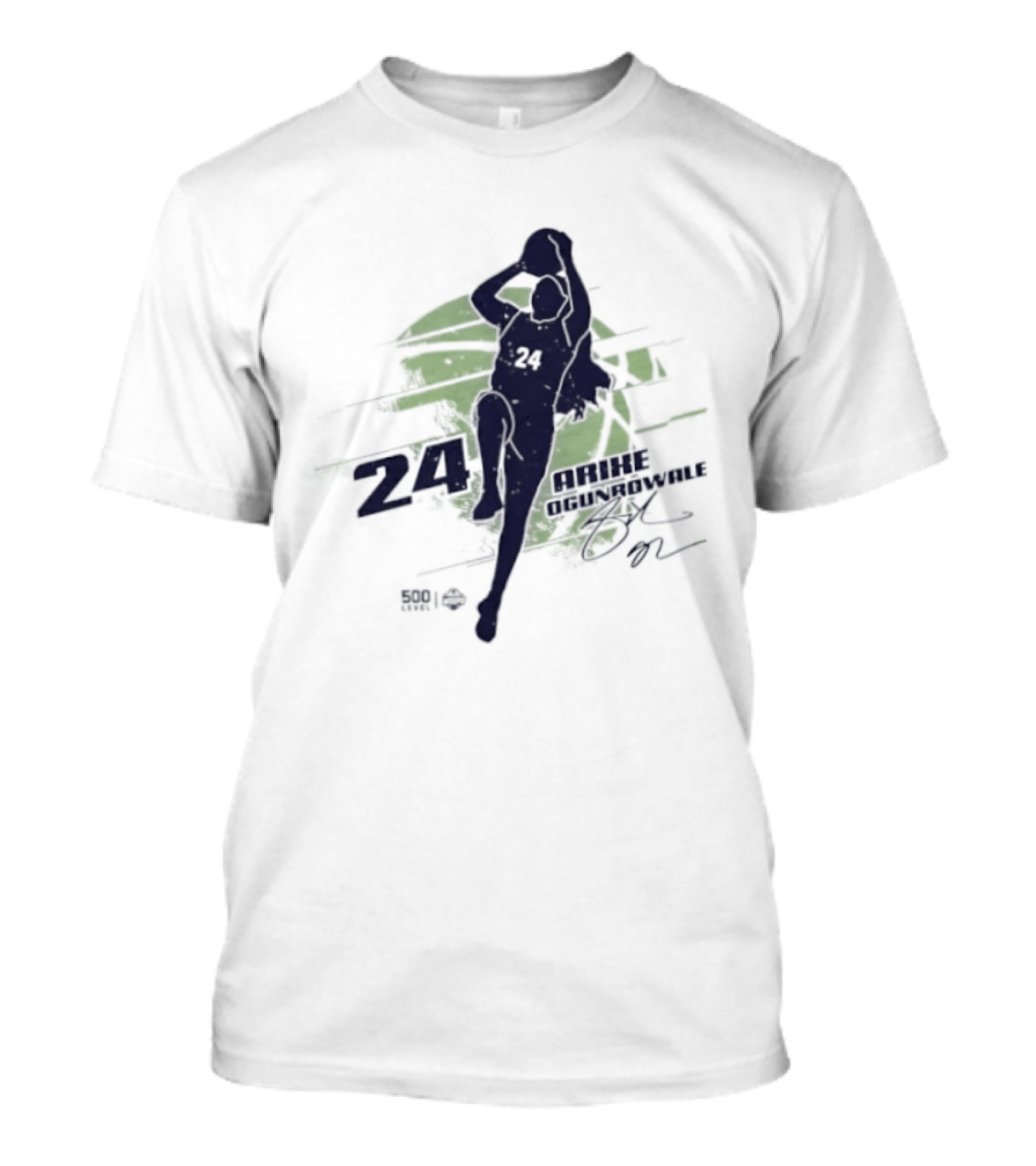 24 Dallas Wings Arike Ogunbowale WNBA Player T-Shirt