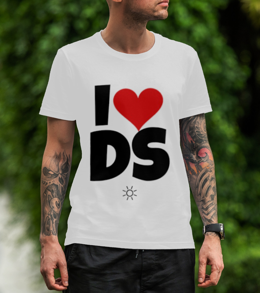 I Love Deon Summerz DS Red Heart T-Shirt