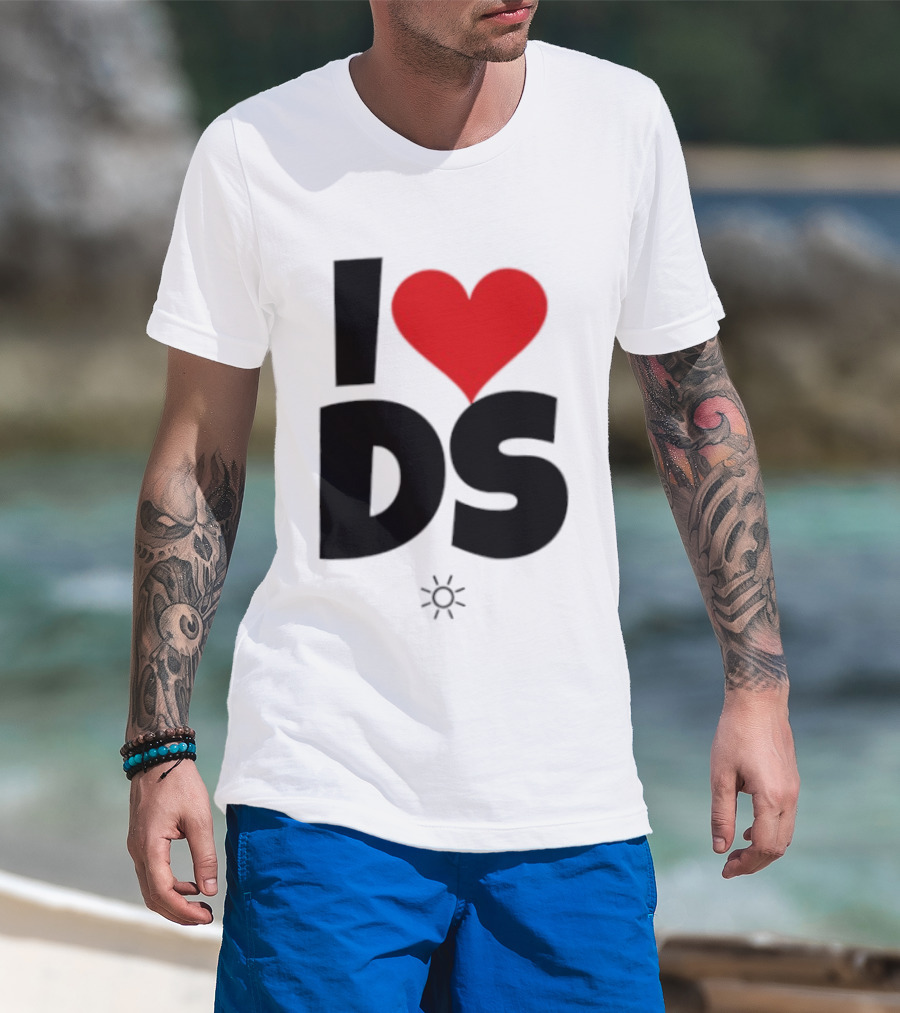 I Love Deon Summerz DS Red Heart T-Shirt