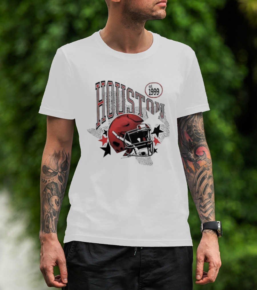 Houston Texans Est 1999 Football Helmet T-Shirt