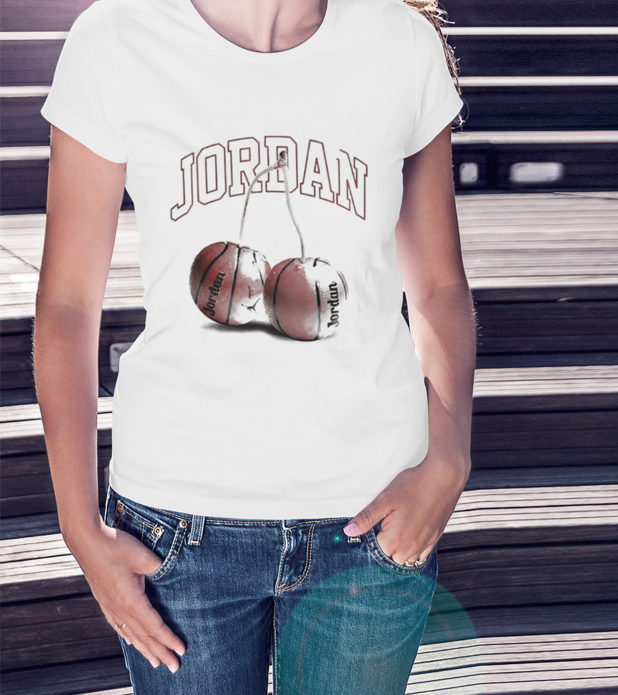 Jordan Cherry Basketball Established 1984 T-Shirt