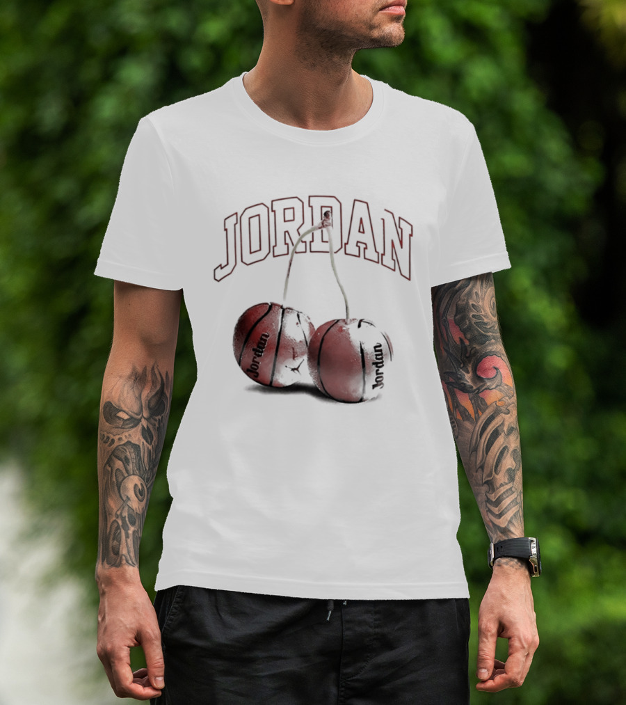 Jordan Cherry Basketball Established 1984 T-Shirt
