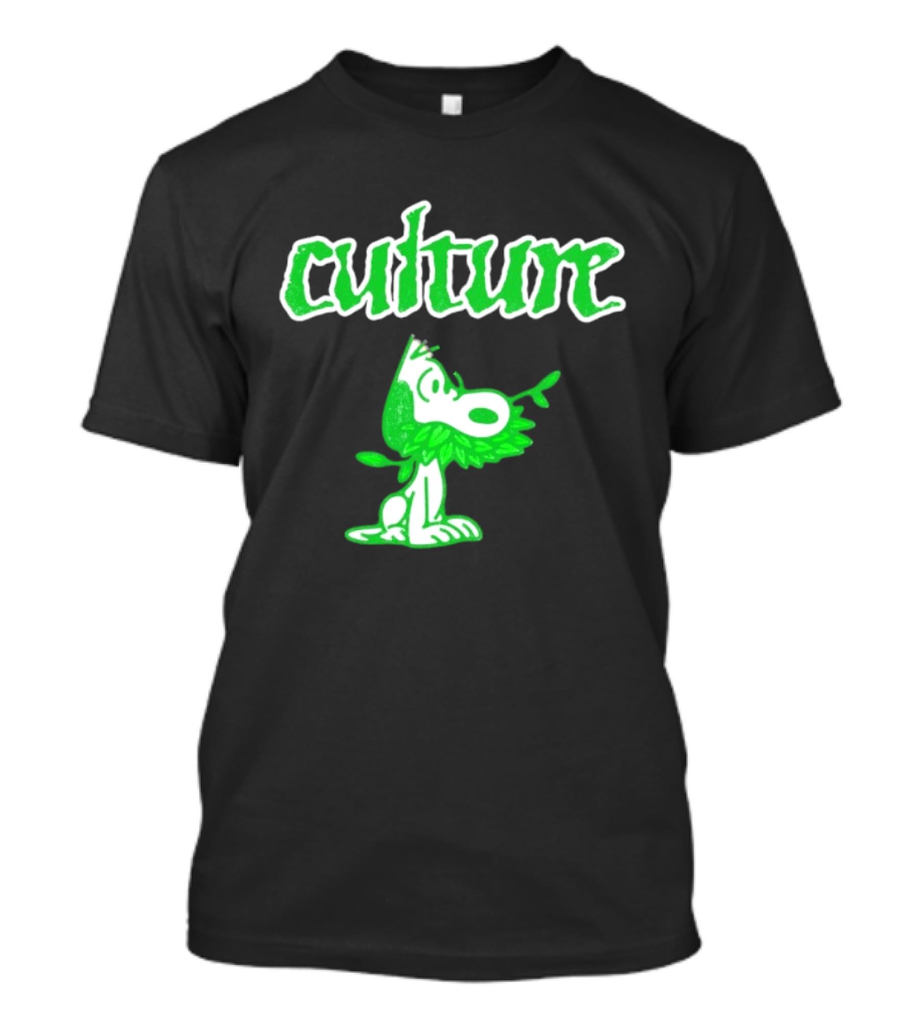 Culture Snoopy Peanuts Dog Leaf Crown T-Shirt