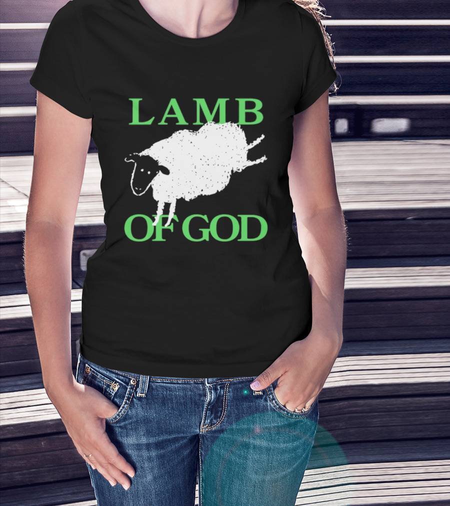 Lamb Of God Heavy Metal Band Metalcore Sheep Image T-Shirt