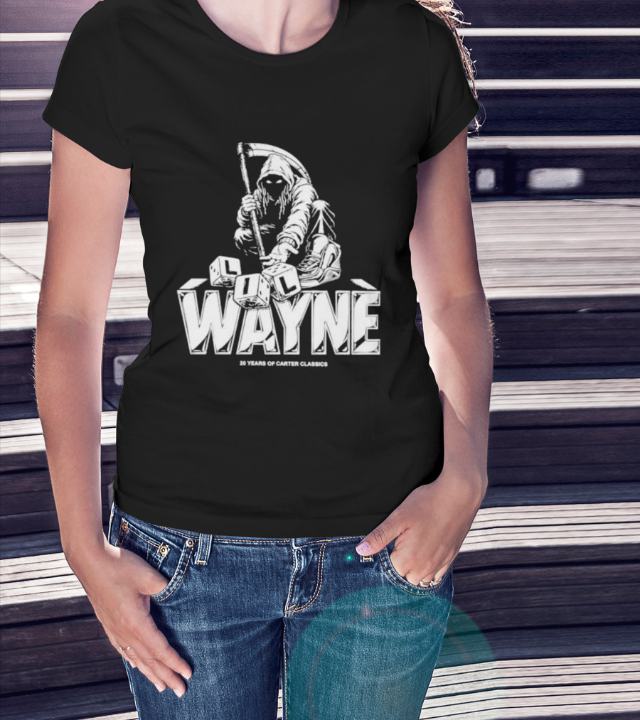 Lil Wayne 20 Years Of Carter Classics Reaper T-Shirt