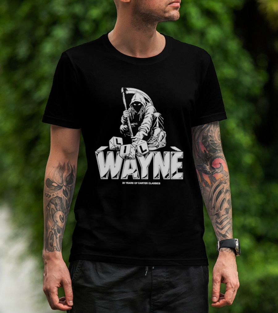 Lil Wayne 20 Years Of Carter Classics Reaper T-Shirt