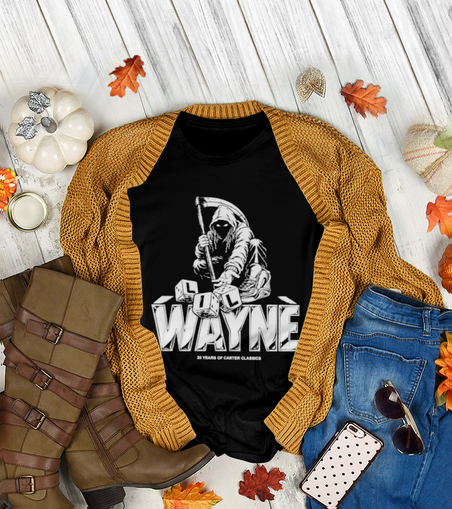 Lil Wayne 20 Years Of Carter Classics Reaper T-Shirt