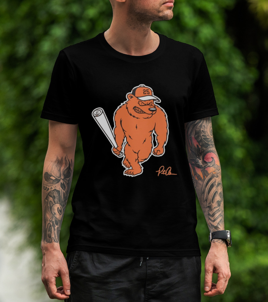 Polar Bear Pete 25 Baltimore Orioles MLB 2026 Season T-Shirt