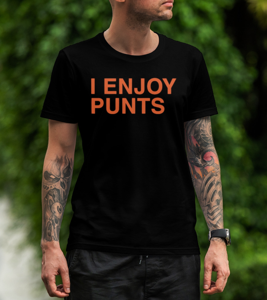 I Enjoy Punts Cincinnati Bengals Football T-Shirt