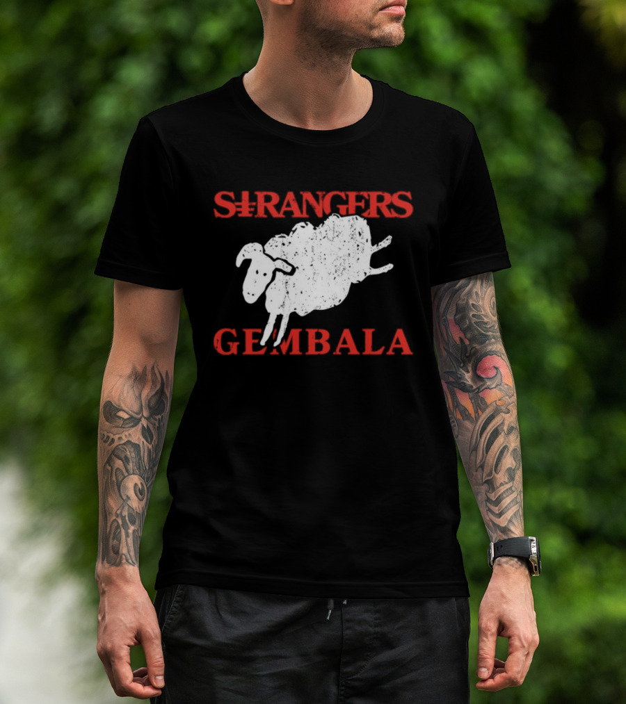 Strangers Gembala Sheep Art Teeshirt T-Shirt