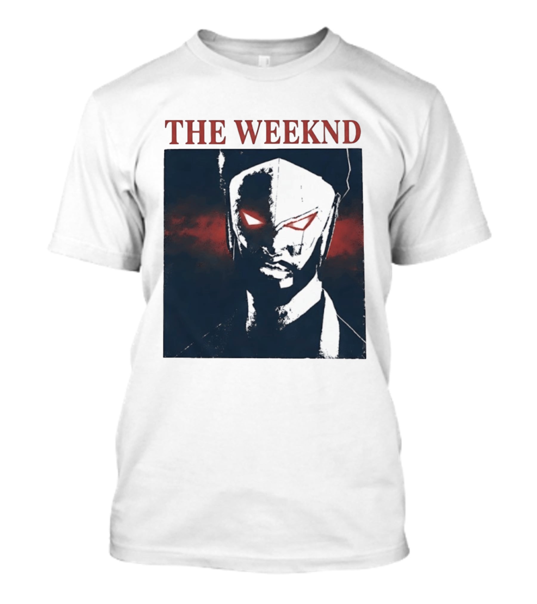 The Weeknd Suda51 Mask Concept Art London August 2026 T-Shirt