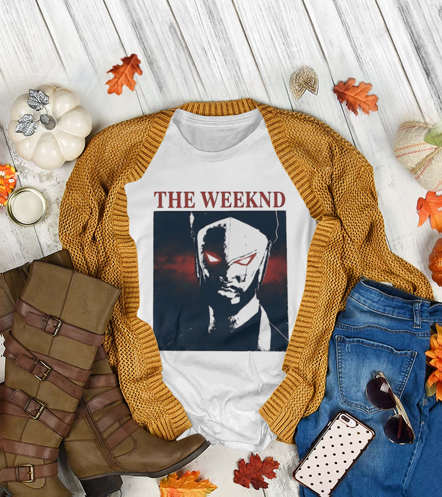 The Weeknd Suda51 Mask Concept Art London August 2026 T-Shirt